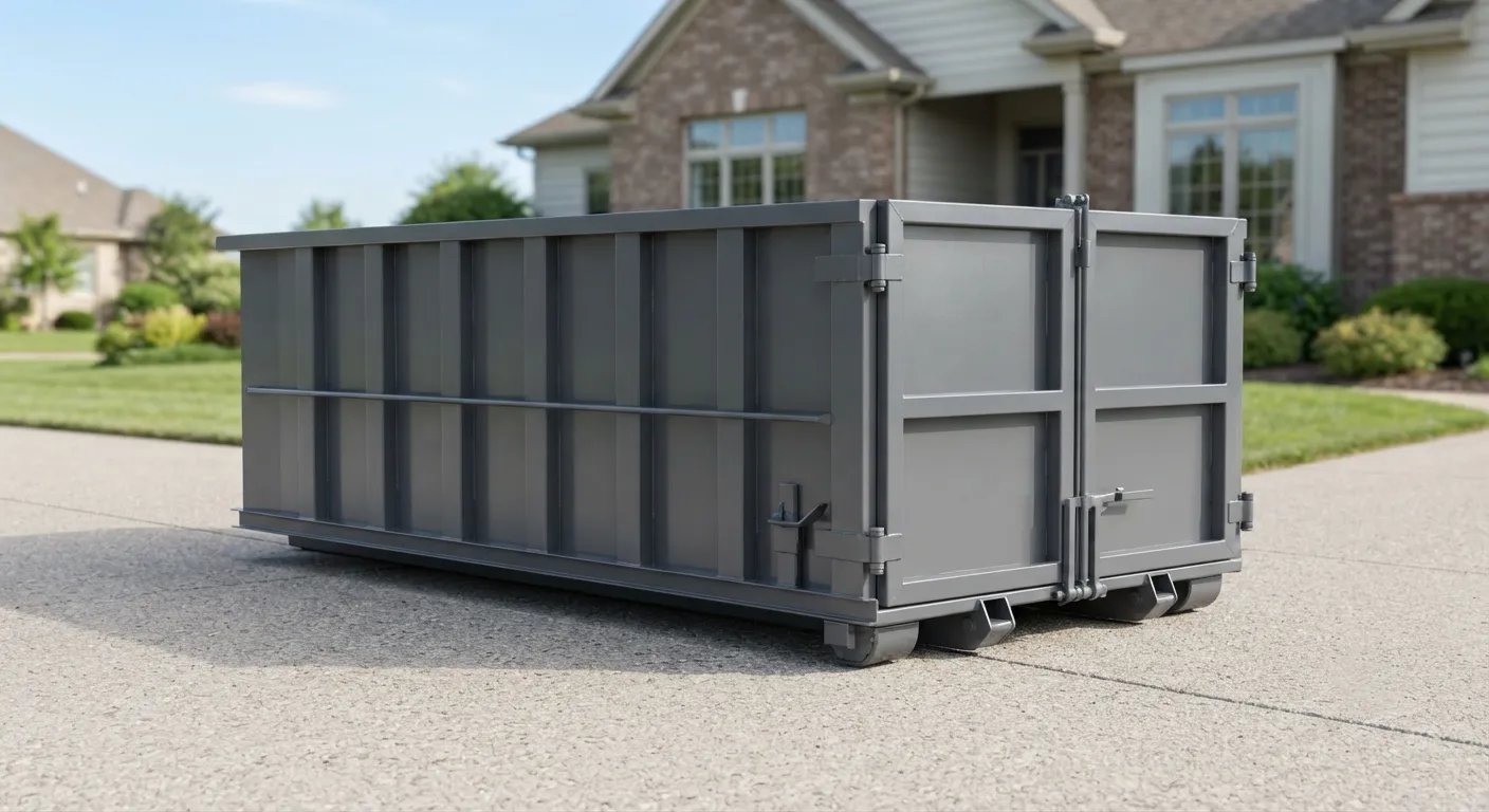 10 yard dumpster rental from our West Albany fleet